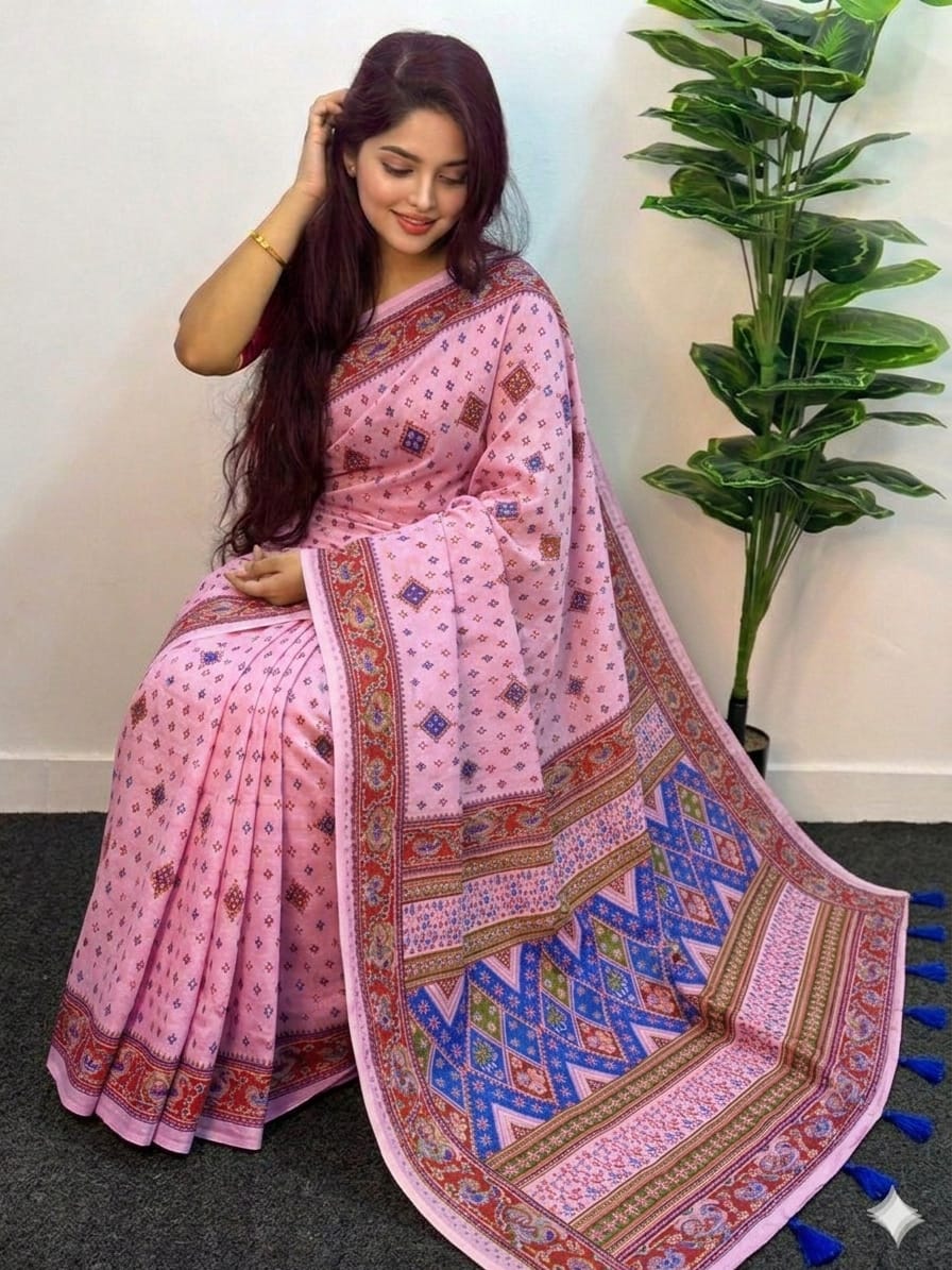 প্রিমিয়াম জামদানি টাঙ্গাইল শাড়ি 2.0 - Image 2