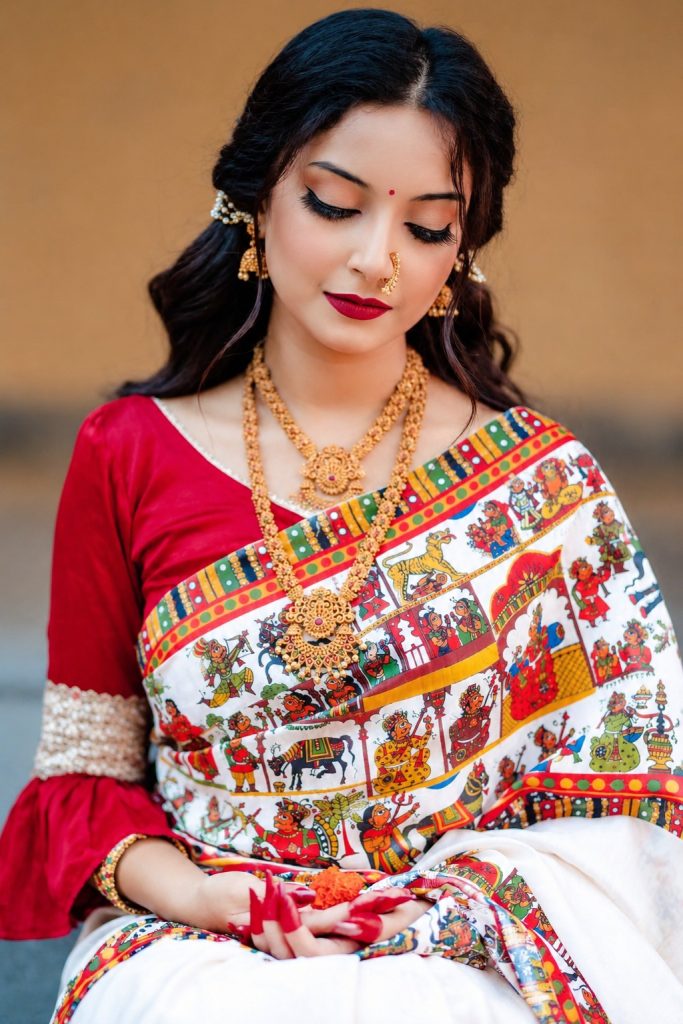 🌸 পূজার স্পেশাল শাড়ি 🌸